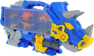 1 Set Dinosaur Box for Interactive Triceratops Car with Launching Fun Simulation Dinosaur Game for Engaging Educational Boys