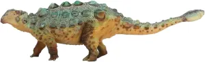 1:35 Scale Tianzhenosaurus Figure Cretaceous Ankylosauridae PVC Simulation Dinosaur Realistic Animal Model Collection Gift for Adult (Green)