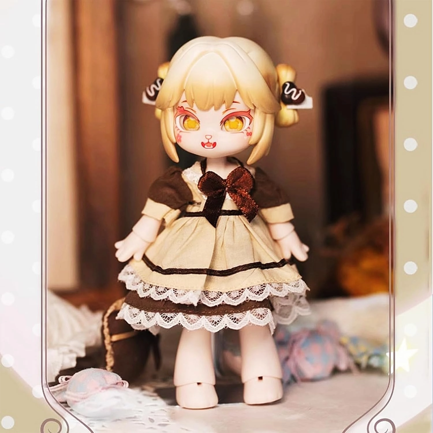 1/12 BJD Dolls Blind Box for Girls Surprise Gifts,Kawaii Multiple Styles BJD Dolls Series Collectable Action Figure Posable Dress Up BJD Doll (1*Lolita Series)