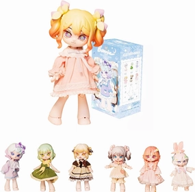 1/12 BJD Dolls Blind Box for Girls Surprise Gifts,Kawaii Multiple Styles BJD Dolls Series Collectable Action Figure Posable Dress Up BJD Doll (1*Lolita Series)
