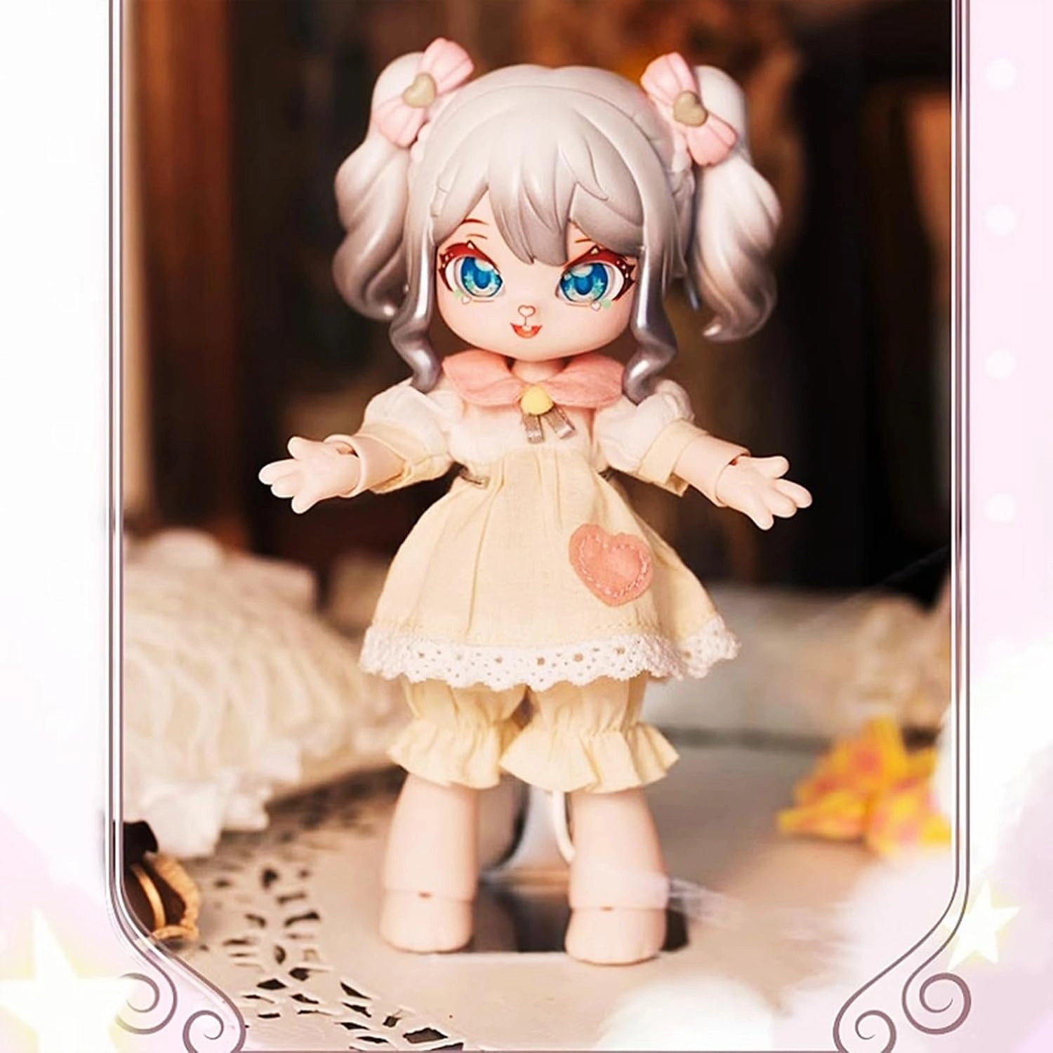1/12 BJD Dolls Blind Box for Girls Surprise Gifts,Kawaii Multiple Styles BJD Dolls Series Collectable Action Figure Posable Dress Up BJD Doll (1*Lolita Series)