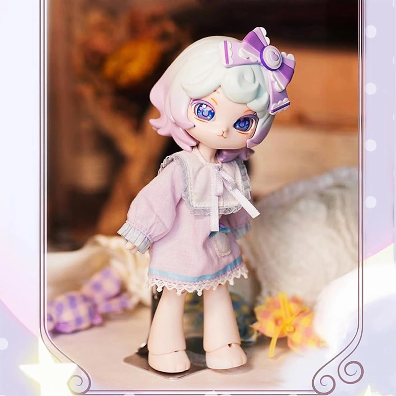 1/12 BJD Dolls Blind Box for Girls Surprise Gifts,Kawaii Multiple Styles BJD Dolls Series Collectable Action Figure Posable Dress Up BJD Doll (1*Lolita Series)