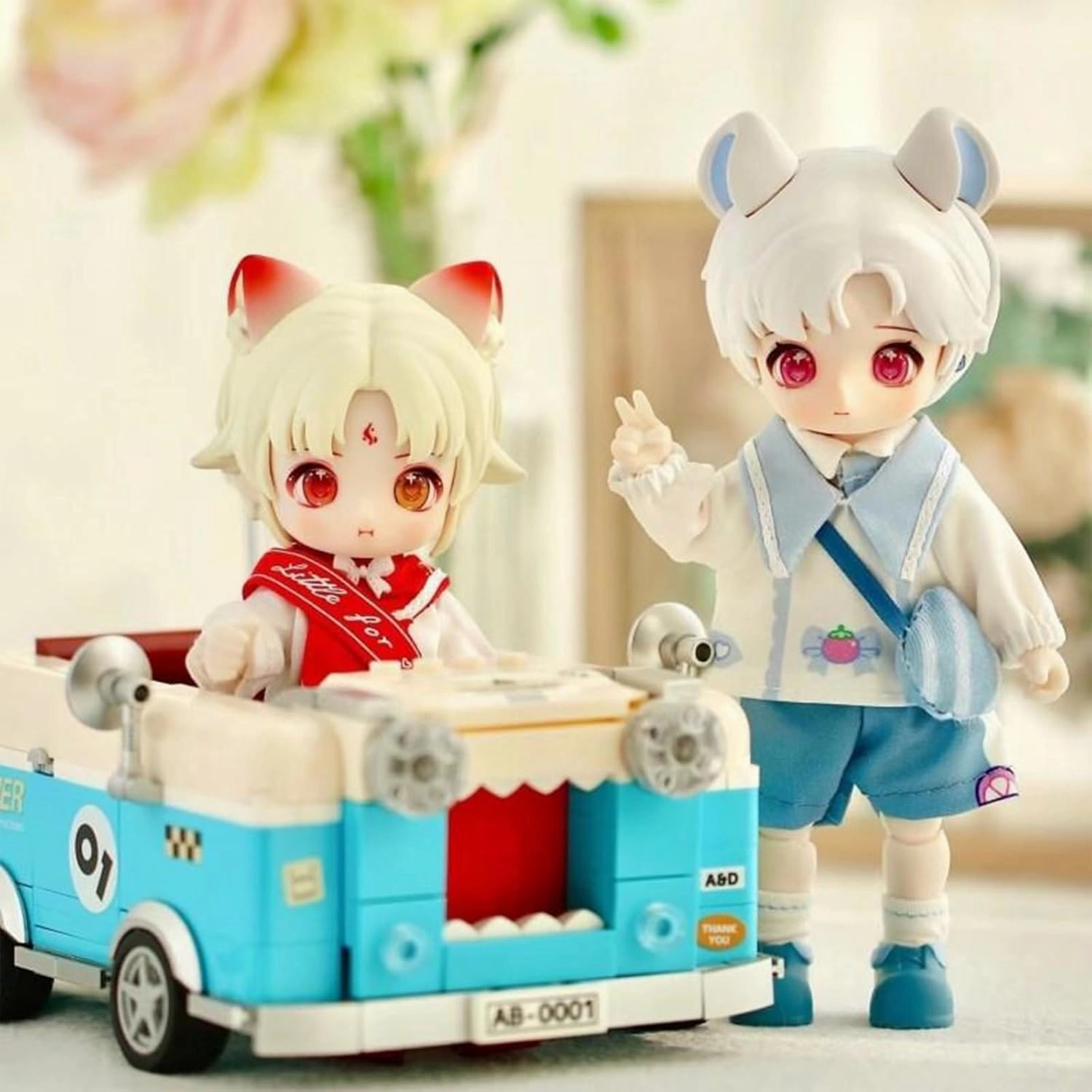 1/12 BJD Dolls Blind Box for Girls Surprise Gifts,Kawaii Multiple Styles BJD Dolls Series Collectable Action Figure Posable Dress Up BJD Doll (1*NAGI Series)