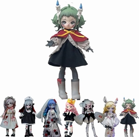 1/12 BJD Dolls Blind Box for Girls Surprise Gifts,Kawaii Multiple Styles BJD Dolls Series Collectable Action Figure Posable Dress Up BJD Doll (Penny's-Monsters)