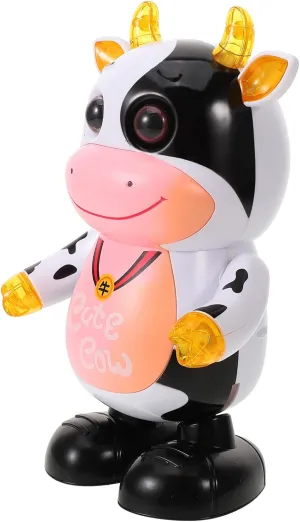 1Pc Electric Dancing Cattle Musical Plaything for Fun Party Supply Present for Boys Stimulates Curiosity Coordination Safe Engaging Design