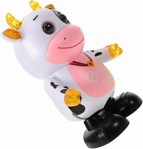 1pc Musical Singing Music Musical Plaything Year of The Ox Mascot Mascot Cow Cattle New Year Mascot Spring Festival Present
