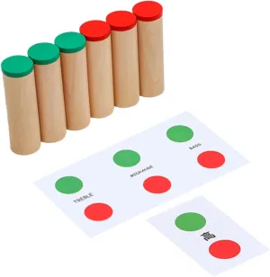 1Set Interactive Sound Tube Musical Sensory Game for Enhances Concentration Color Recognition and Hearing Skills Fun Parent Activity