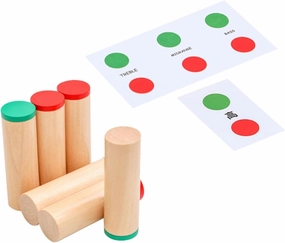 1Set Learning Sound Tube Auditory Training for Cognitive Development Safe Educational Plaything for Enhance Memory Reaction Skills