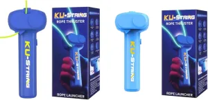 2 Pack Glow in The Dark Rope Launcher Propeller.Hand held Novelty Fun Lasso Pressure Reducer.Glow in The Dark Loop Rope,Game Shooter String Light up Flying Toys,Birthday Christmas Thanksgiving Gifts