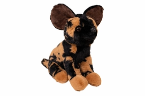 22cm Painted Dog Soft Toy