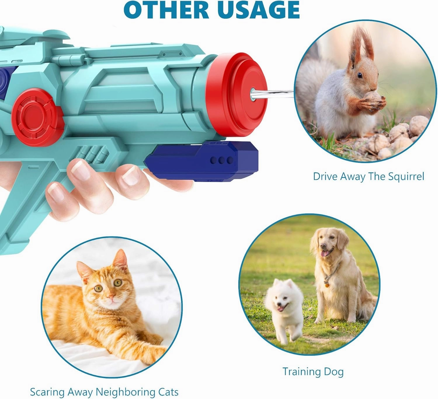 2 PCS Water Guns for Kids, Super Squirt Gun Water Soaker Blaster - Big Size - 32ft Long Shooting Range - High Capacity - Quick Refill - Summer Water Toys Gun for Boys Girls and Adults Outdoor