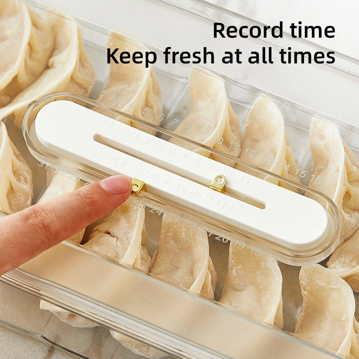 2pcs Food Storage Containers Kitchen Fridge Fresh Storage Boxes Home Organizer