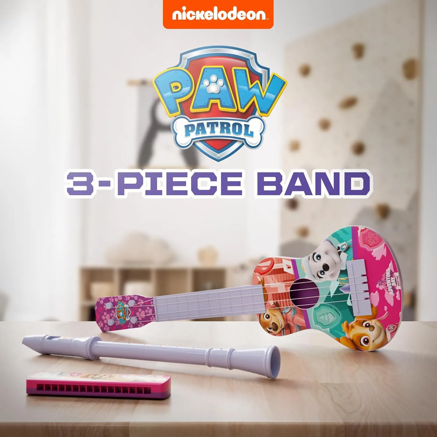 3 Piece Band (Paw Patrol Pink)