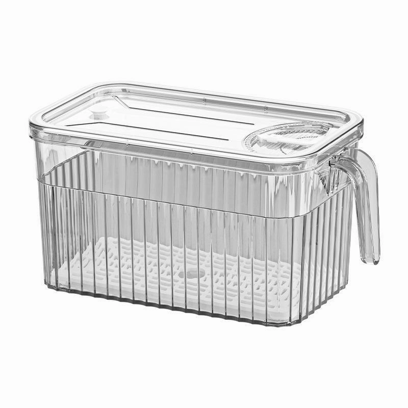 3.7L Fridge Organizer Storage Box for Kitchen Organization Pantry Food Storage