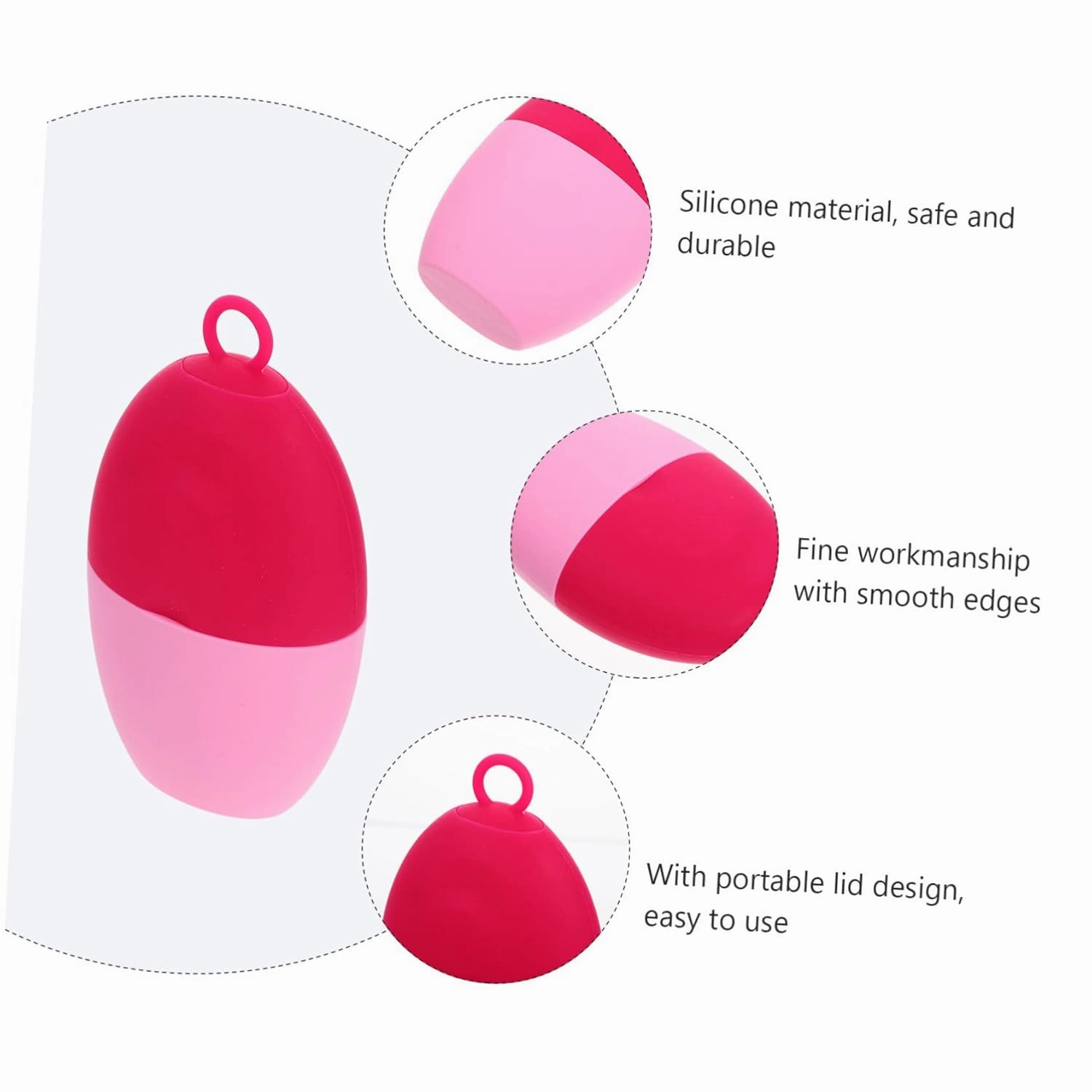 3pcs Ice Face Roller for Facial Icing Skin Care Massage Tool and for Reducing Puffiness and Enhancing Skin Elasticity Easy to Use