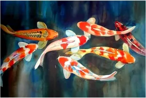 500 Pieces Jigsaw Puzzles Adult Wooden Puzzle Classic 3D Puzzle Fish Animal Parent Child Game Toy Gift for Women Men 20.5x15 Inch