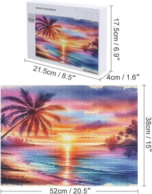500 Pieces Jigsaw Puzzles for Kids Pond Fish Animal Puzzles Difficult Puzzles Games & Toys & Gift for Women Men 20.5x15 Inch