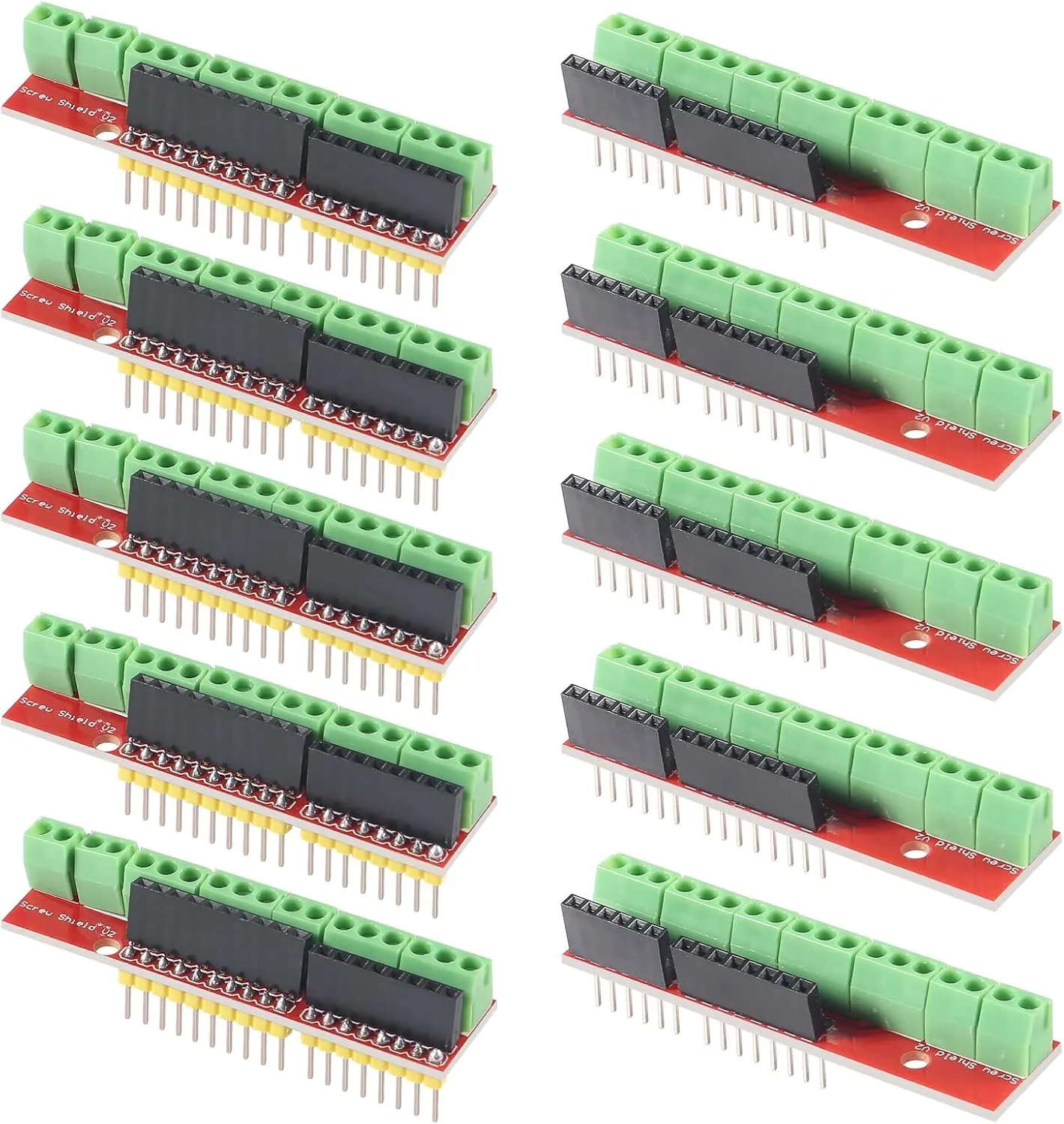 5PCS Screw Shield V2 Expansion Board Terminal Compatible with Arduino UNO R3