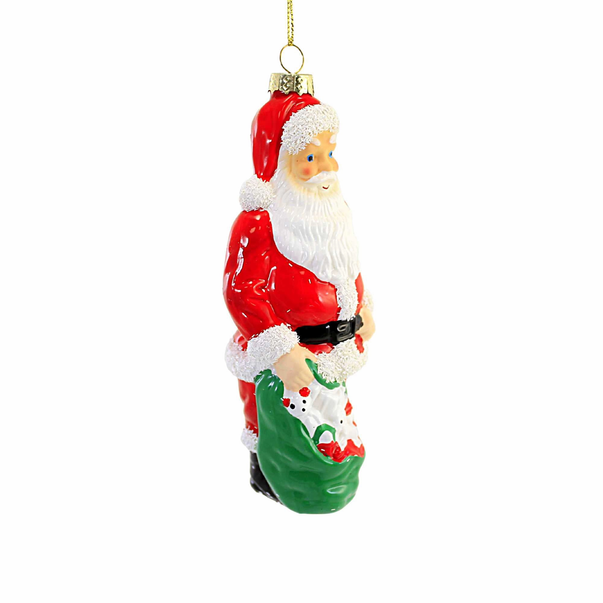 (58401) Santa W/ Toy Bag Blow Mold