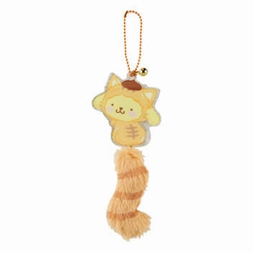 [Sanrio] Daisuki Neko Neko Series - Tail-Attached Acrylic Charm - Pom Pom Purin [FEB 2024] Sanrio Original Japan