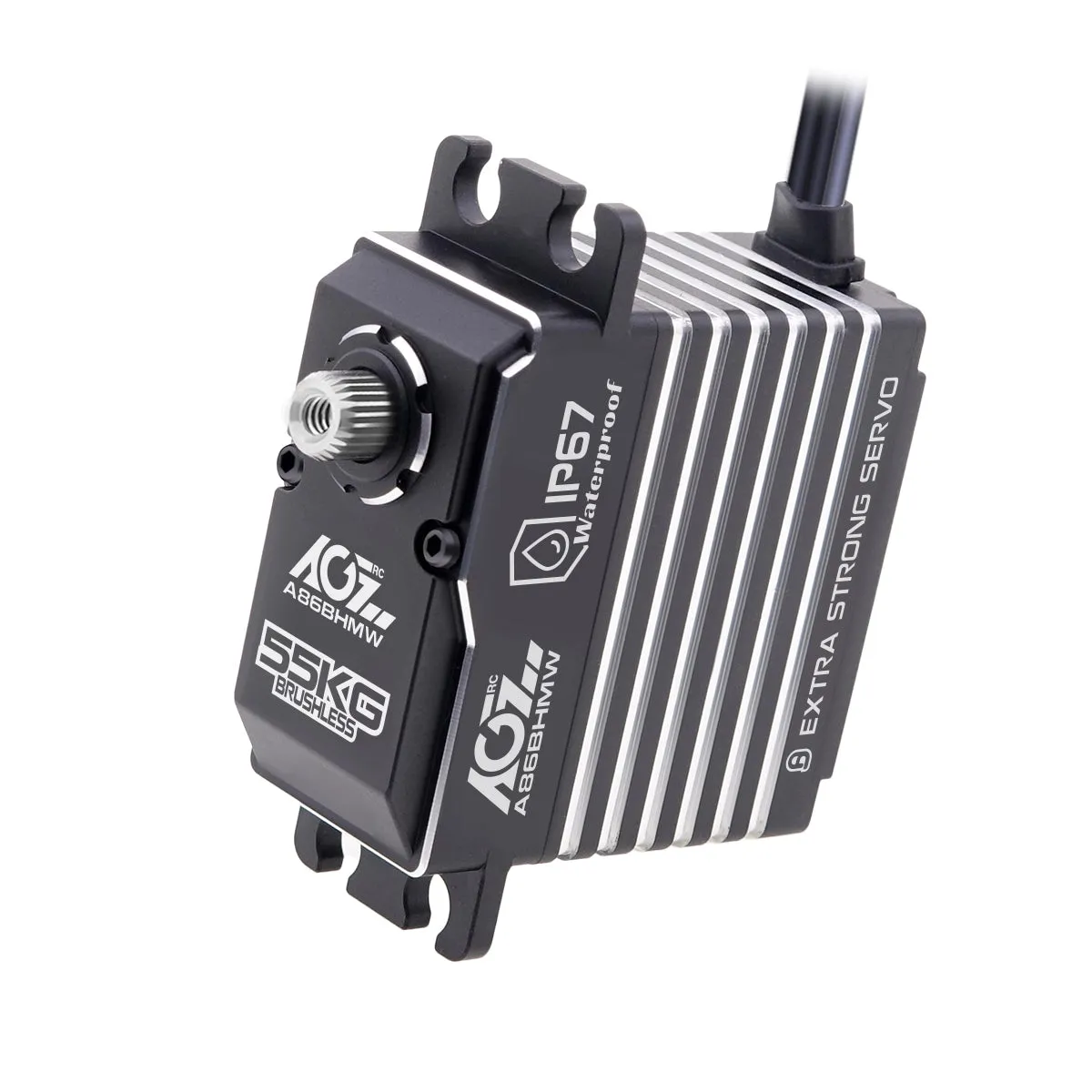 A86BHMW AGFRC 55KG High Torque Waterproof Brushless Programmable
