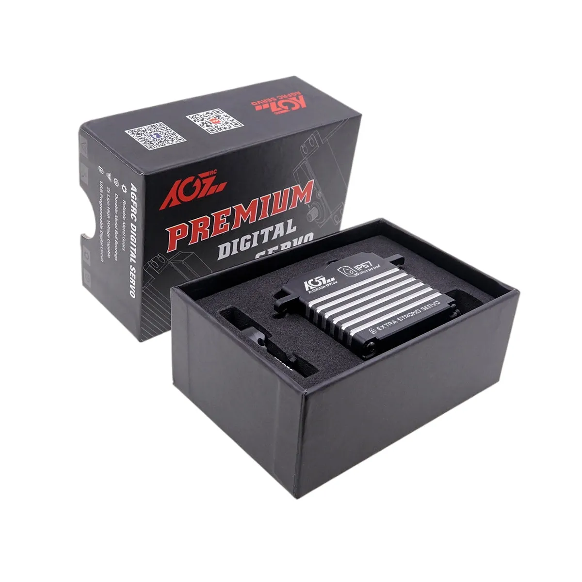 A86BHMW AGFRC 55KG High Torque Waterproof Brushless Programmable