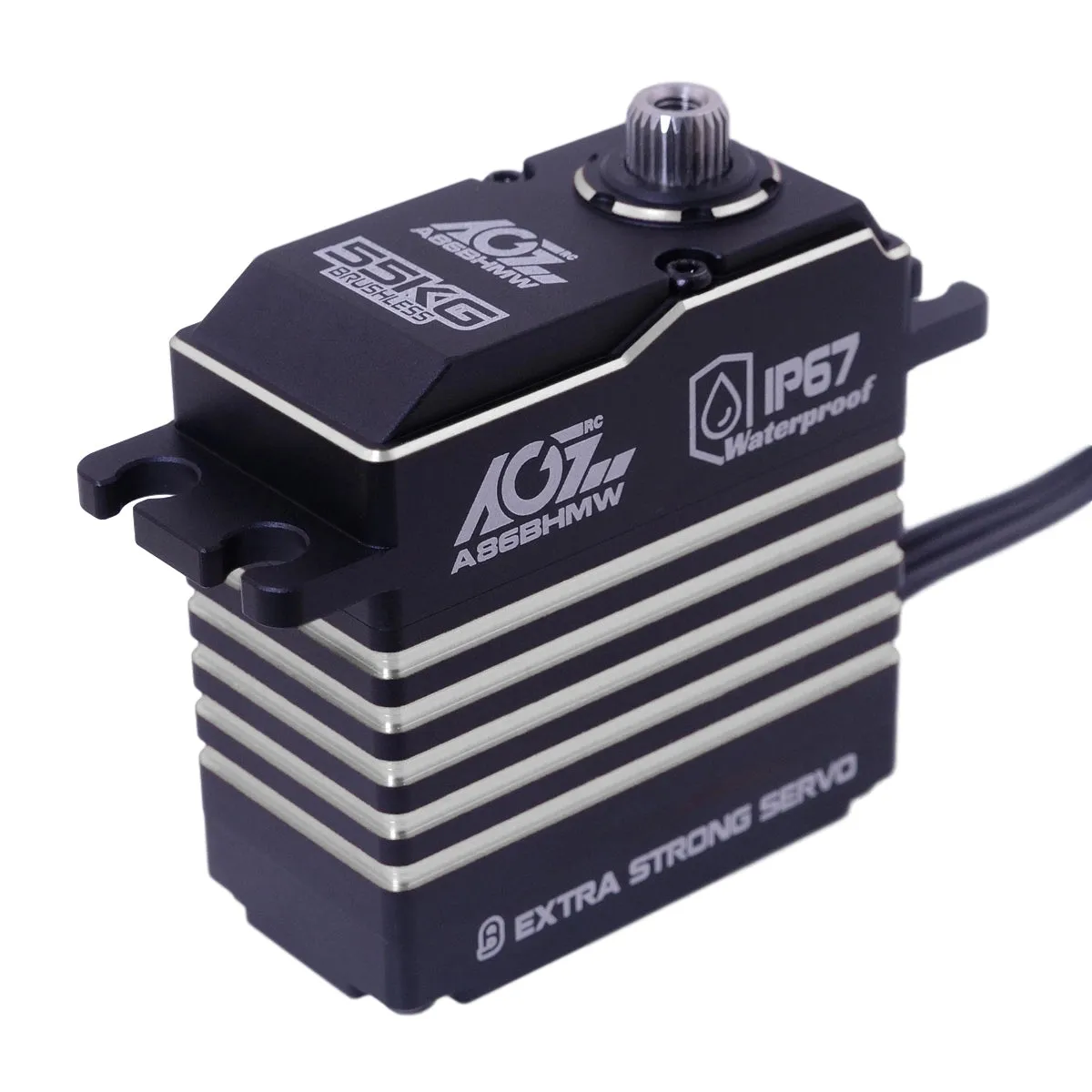 A86BHMW AGFRC 55KG High Torque Waterproof Brushless Programmable