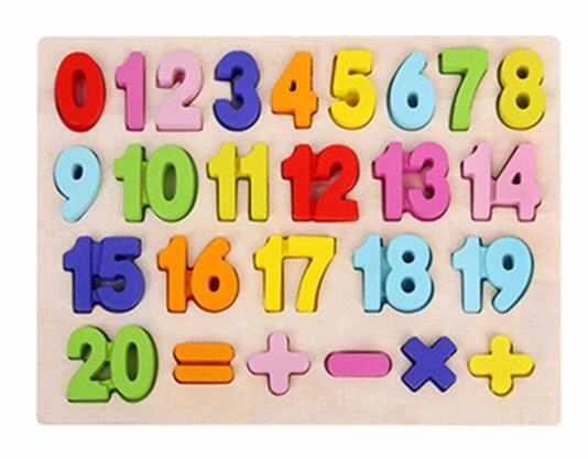 ABC Puzzle Digital Wooden Toys Early Learning Jigsaw Letter Alphabet Number Puzzle Preschool Educational Baby Toys for Children