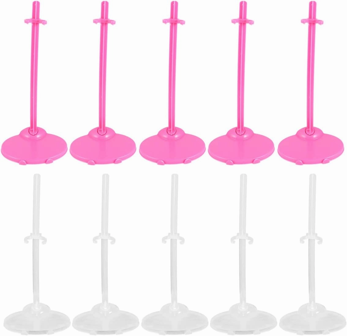 Action Figure Stand 20pcs Doll Display Stands Holder Puppet Doll Bracket Support Bear Stand Action Figures Doll Accessories Adjustable Stand