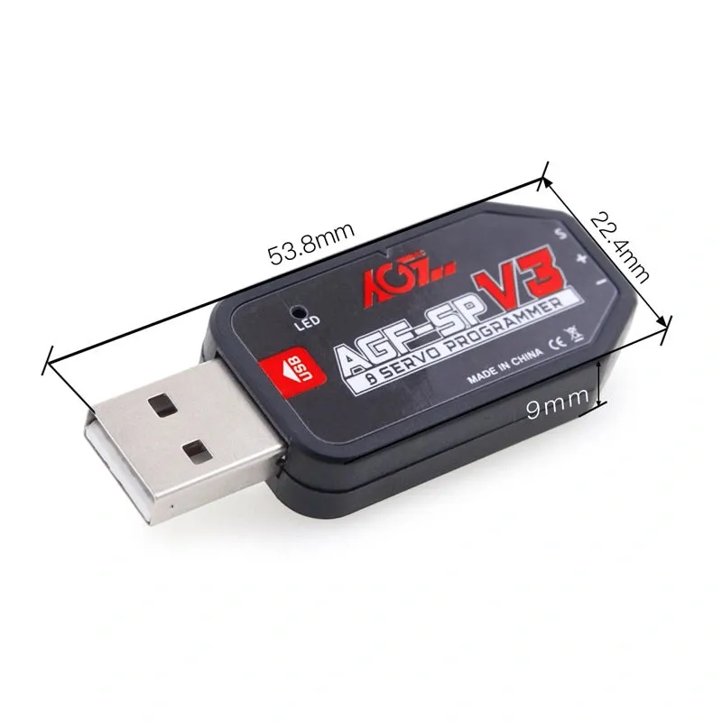 AGF-SPV3 AGFRC USB Servo Programmer for AGFRC Programmable servo