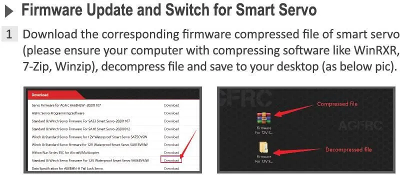 AGFRC V3 Servo Programmer   Software