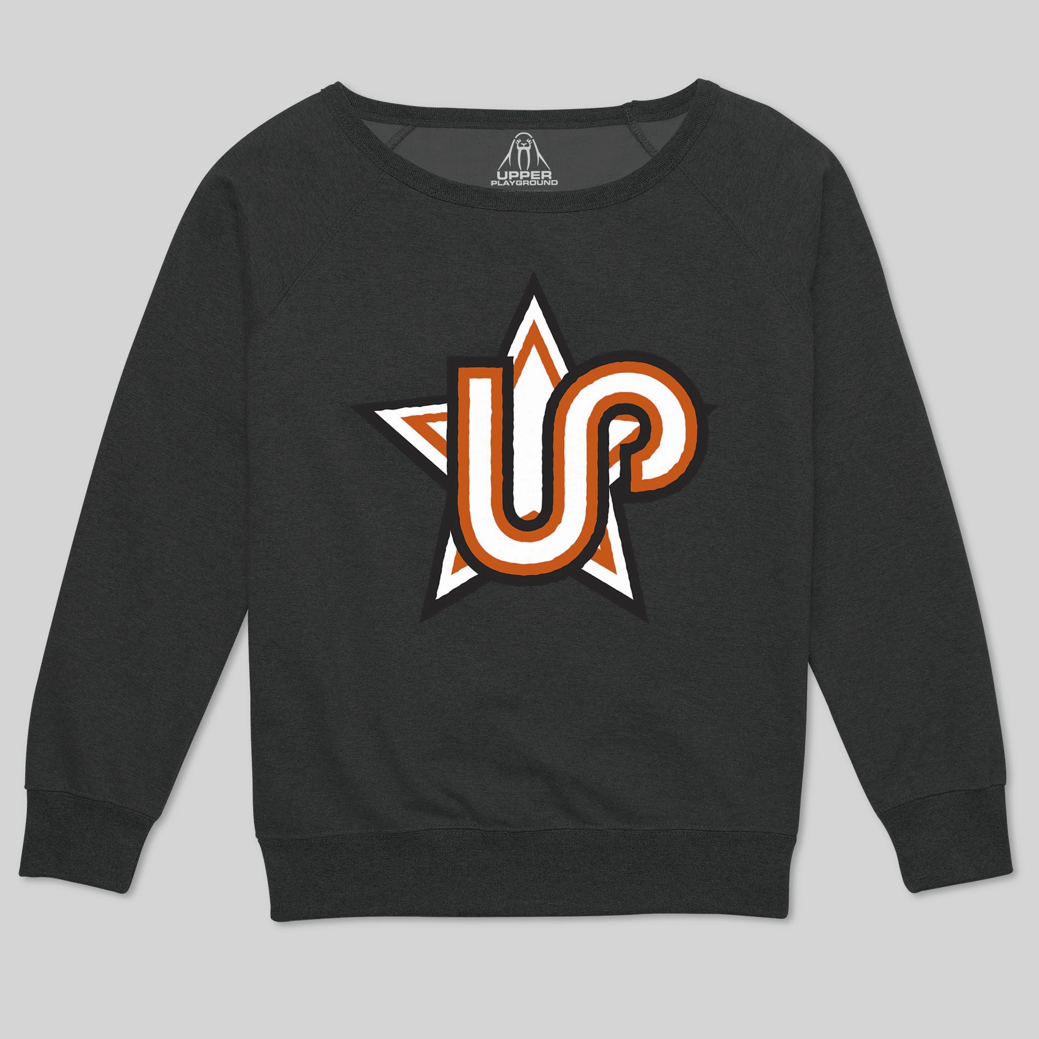 ALL STAR WOMEN'S SCOOP NECK SWEATSHIRT