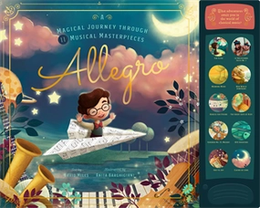 Allegro - Kids' Interactive Classical Music Hardcover Book