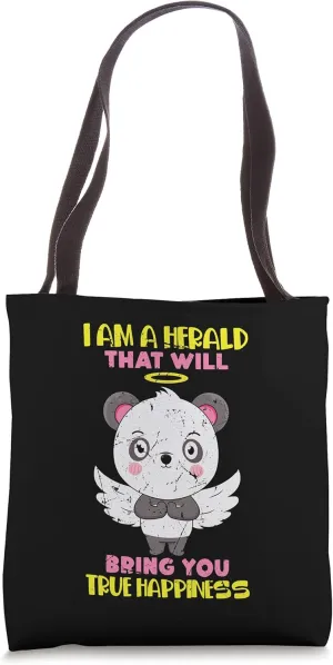 Angel - I Am A Herald That Will Bring You True Happiness Tote Bag