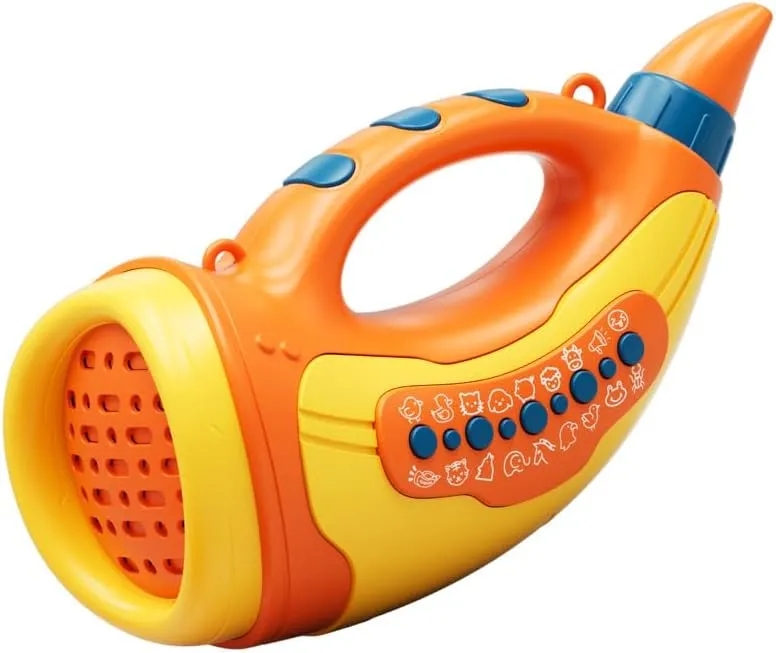Animal Caller Toy for Kids, 30 Animal Sounds, 2 Modes & 3-Level Lights, Hunting Toy for Ages 3-8, Outdoor Fun & Lung Training