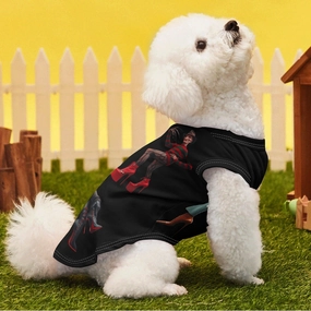 Animal Print Pet Shirt Clothing for Small Medium Dogs Cats