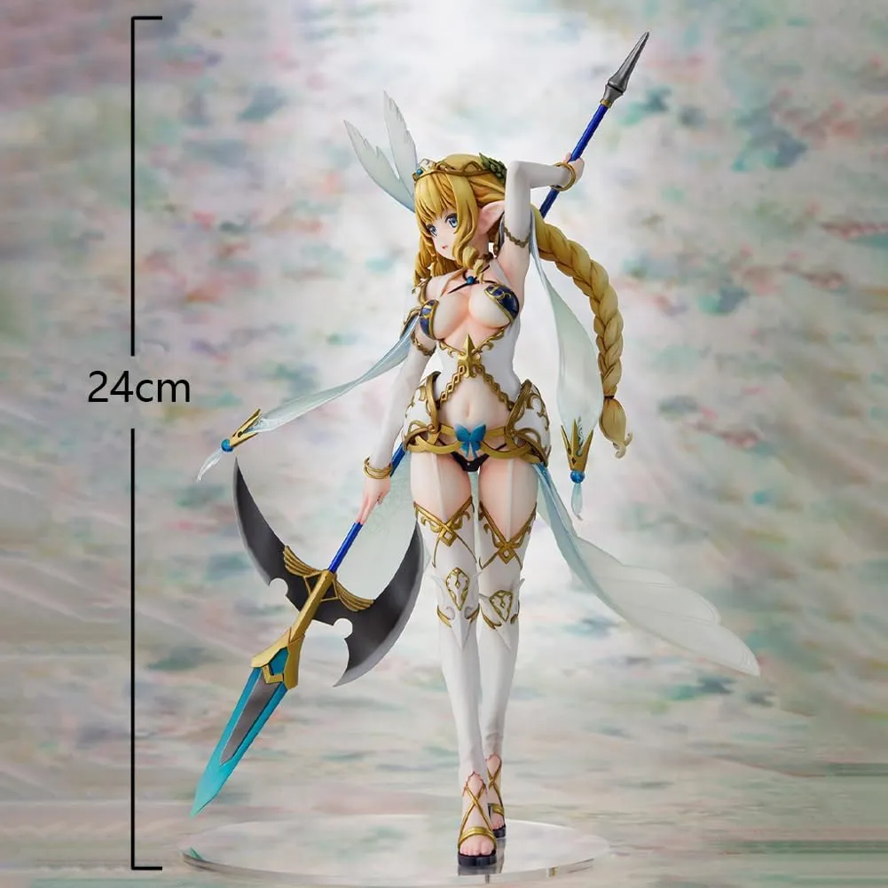 Anime Girls Original Painting 6th Villager Melmu/ 3rd Villager Lincia Figure Ornament Collection Home Decorations