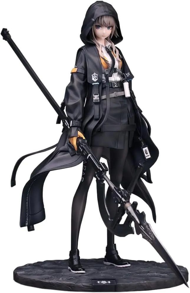 Anime Heavily Armed High School Girls Figure Original Art Painting A-Z: D Figure Desktop Ornament