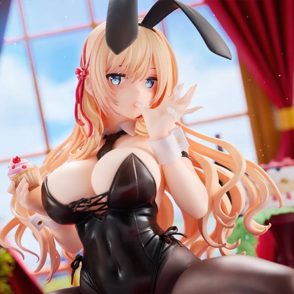 Anime Illustration Baniga chan Figure Original Painting Bunny Girl chan Figure Model Statue Figure Collection