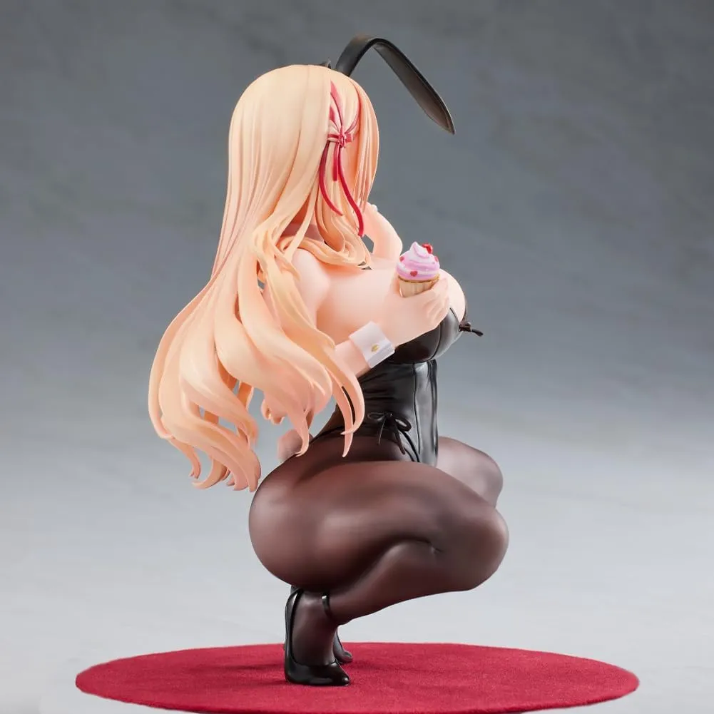 Anime Illustration Baniga chan Figure Original Painting Bunny Girl chan Figure Model Statue Figure Collection