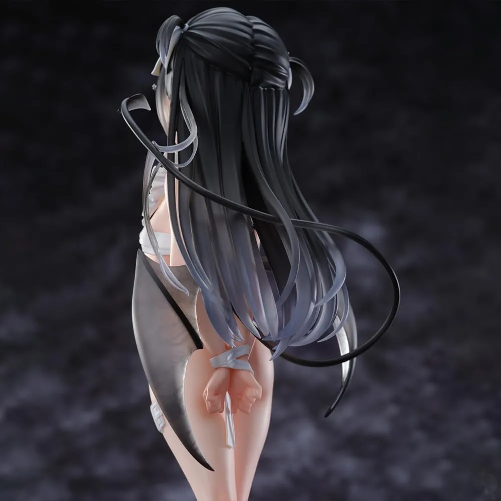 Anime Illustration Girl Figure Lily-chan Original Art Painting Desktop Ornament