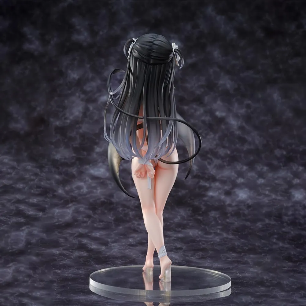 Anime Illustration Girl Figure Lily-chan Original Art Painting Desktop Ornament
