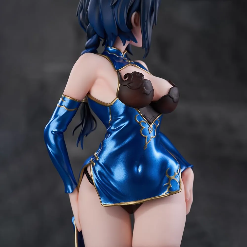 Anime Illustration Girl Figure Nangong Yingtao 27/ Eve Body Harness 25 Original Art Painting Figure Desktop Ornament
