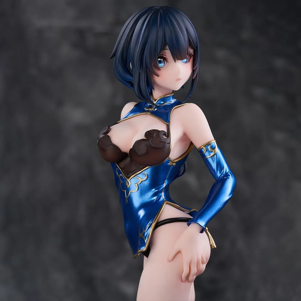 Anime Illustration Girl Figure Nangong Yingtao 27/ Eve Body Harness 25 Original Art Painting Figure Desktop Ornament