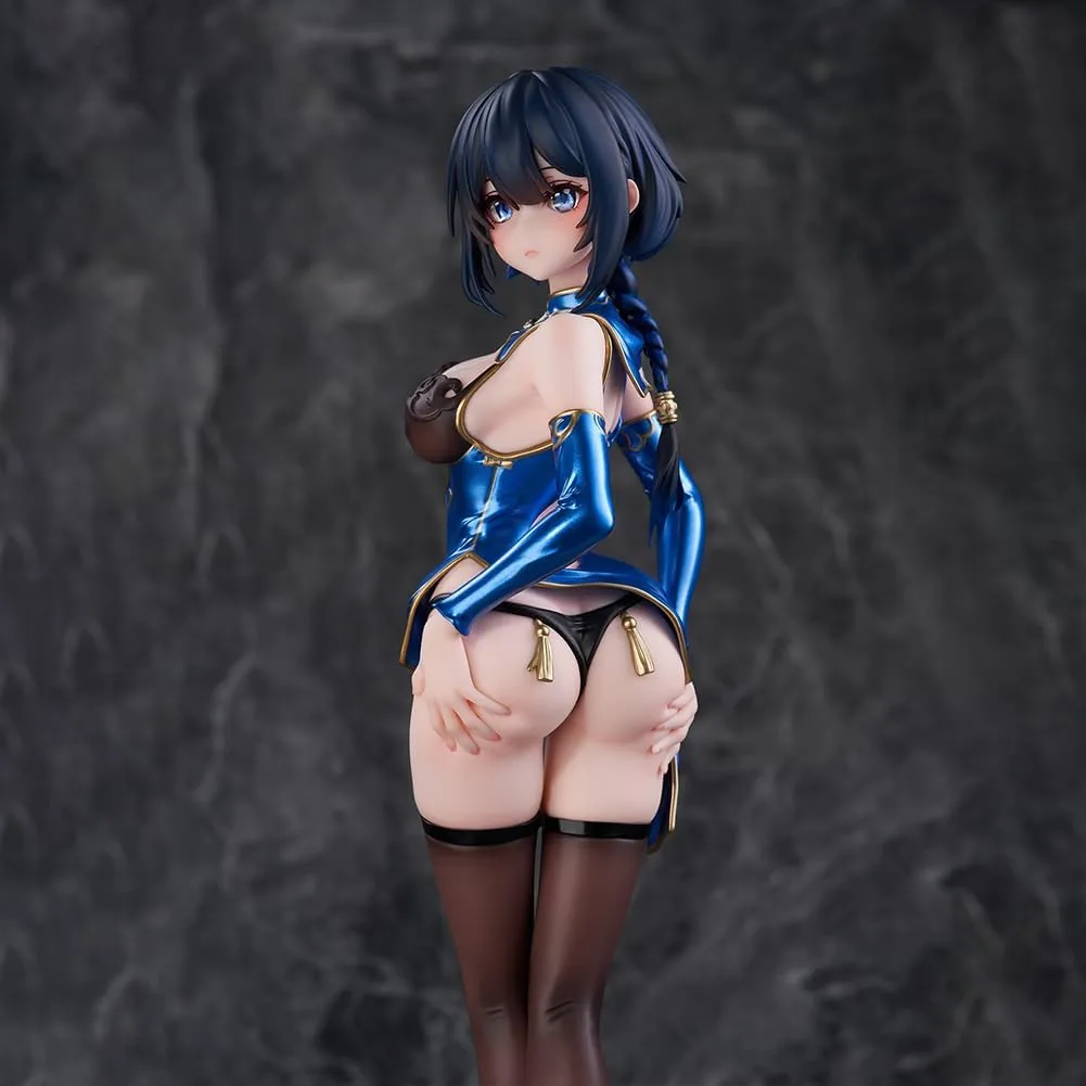 Anime Illustration Girl Figure Nangong Yingtao 27/ Eve Body Harness 25 Original Art Painting Figure Desktop Ornament
