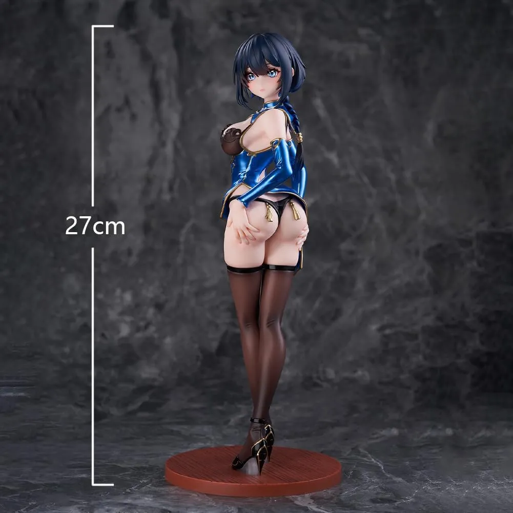 Anime Illustration Girl Figure Nangong Yingtao 27/ Eve Body Harness 25 Original Art Painting Figure Desktop Ornament