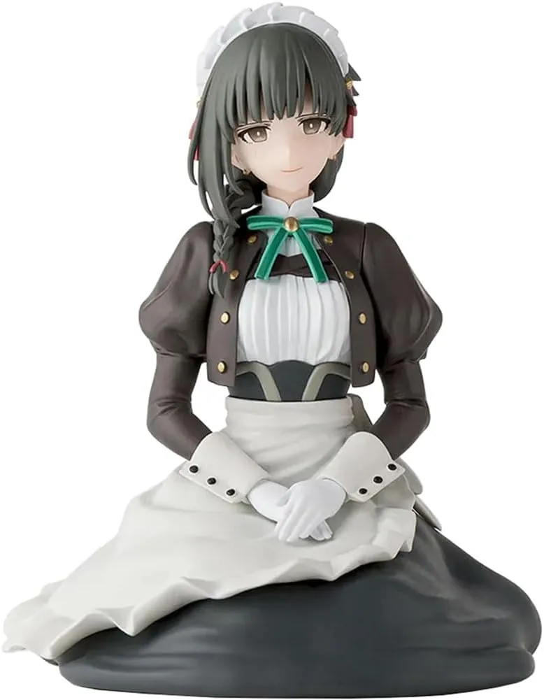 Anime Illustration Xue Figure Original Painting Girl Meido Yuki San Action Figure Statue Collectibles