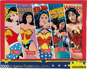 AQUARIUS DC Wonder Woman Puzzle (1000 Piece Jigsaw Puzzle) - Officially Licensed DC Comics Merchandise & Collectibles - Glare Free - Precision Fit - 20 x 28 Inches