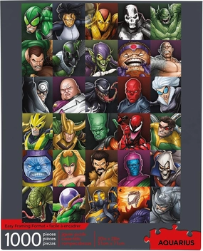 AQUARIUS Marvel Puzzle Supervillains (1000 Piece Jigsaw Puzzle) - Officially Licensed Marvel Merchandise & Collectibles - Glare Free - Precision Fit - 20 x 28 Inches