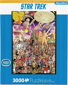 Aquarius Star Trek Puzzle (3000 Piece Jigsaw Puzzle) - Officially Licensed Star Trek Merchandise & Collectibles - Glare Free - Precision Fit - 32 x 45 Inches